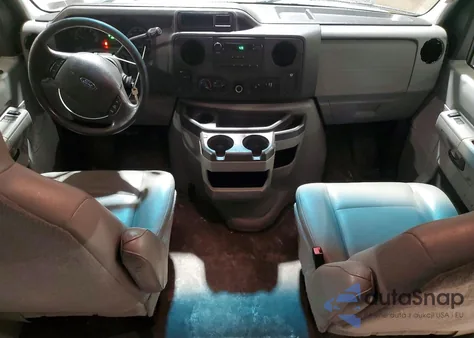 2014 Ford Econoline E250 Van z USA, uszkodzony, nr VIN 1FTNE2EL1EDA49293